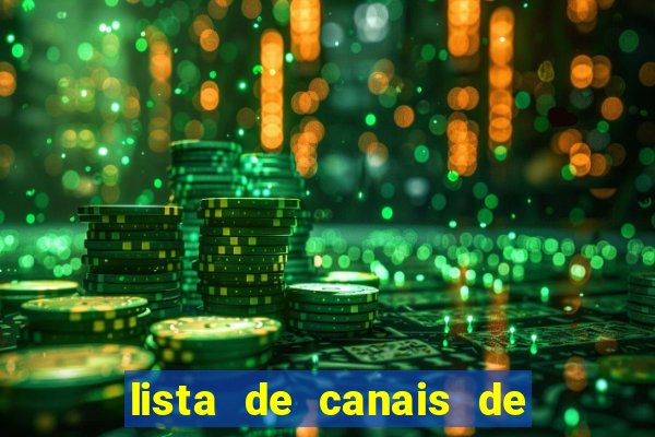 lista de canais de esporte iptv